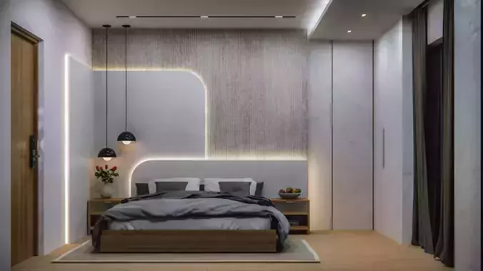 Minimalist Bedroom-Interior 