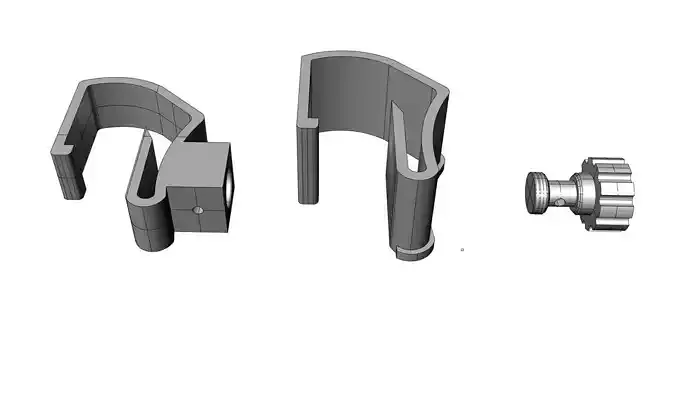 Blinds Holder for Plastic Windows No Drilling Required