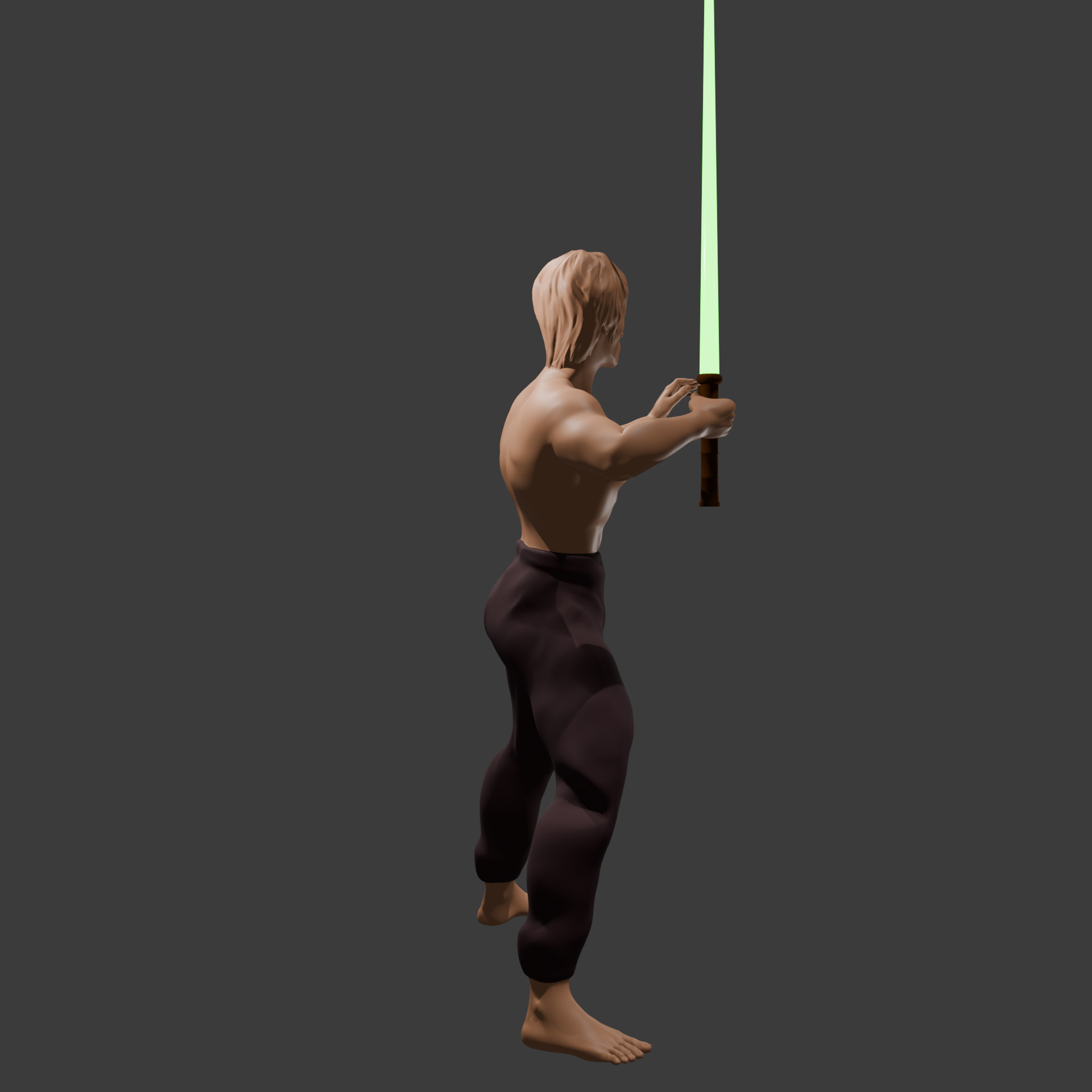 Battle Master Fantasy Warrior 3d File 3D print model_8