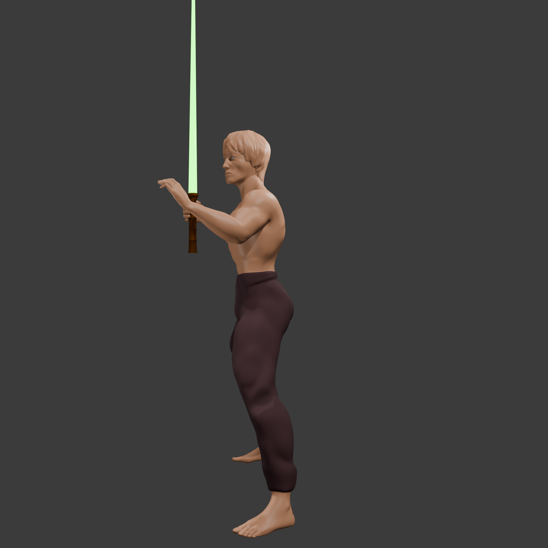 Battle Master Fantasy Warrior 3d File 3D print model_6