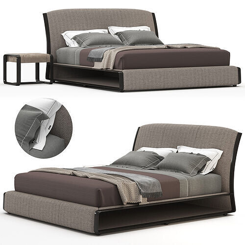 Wynwood Bed By Ferre Home 3D model
