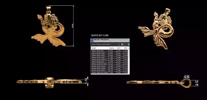 Animal Jewelry 3D Model Collection 3DM STL