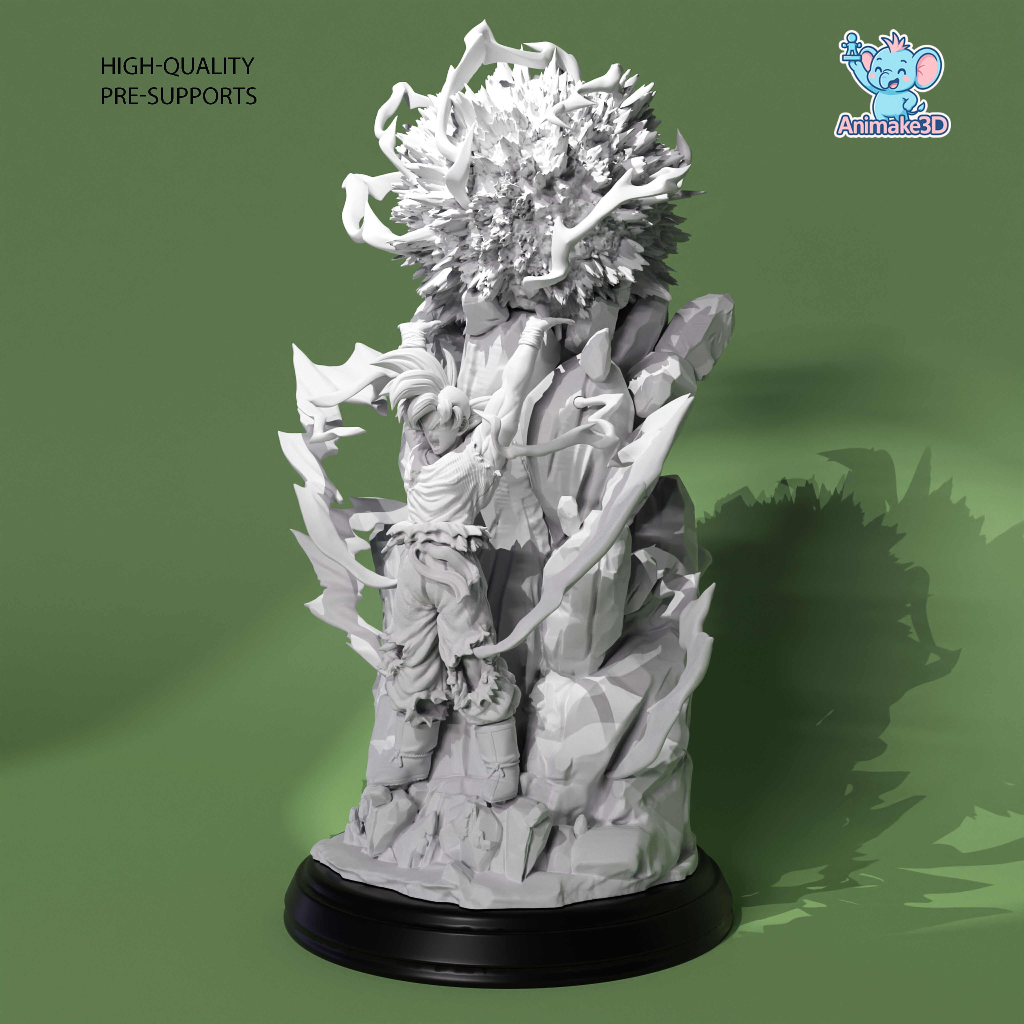 Goku 3d print 3D print model_6