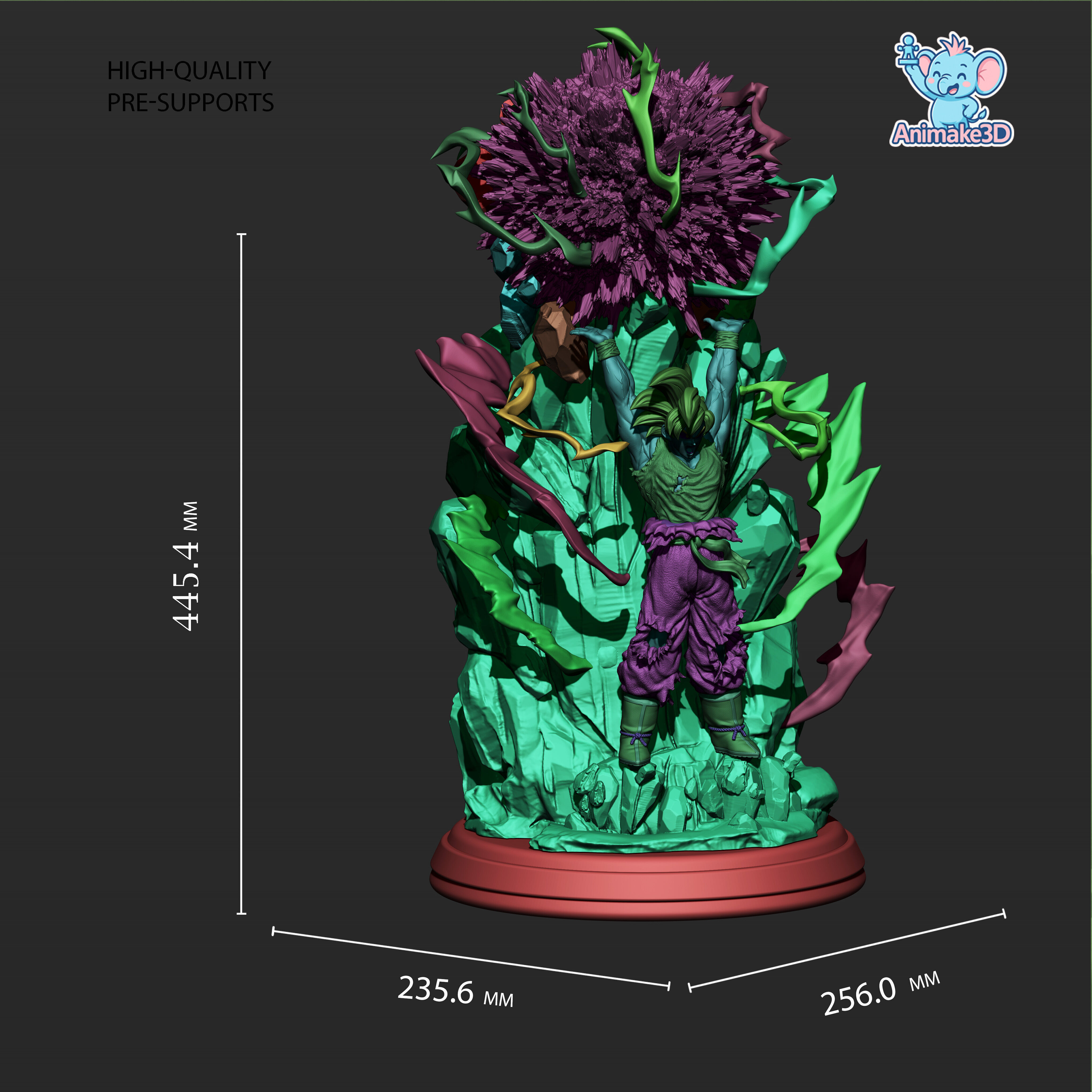 Goku 3d print 3D print model_4