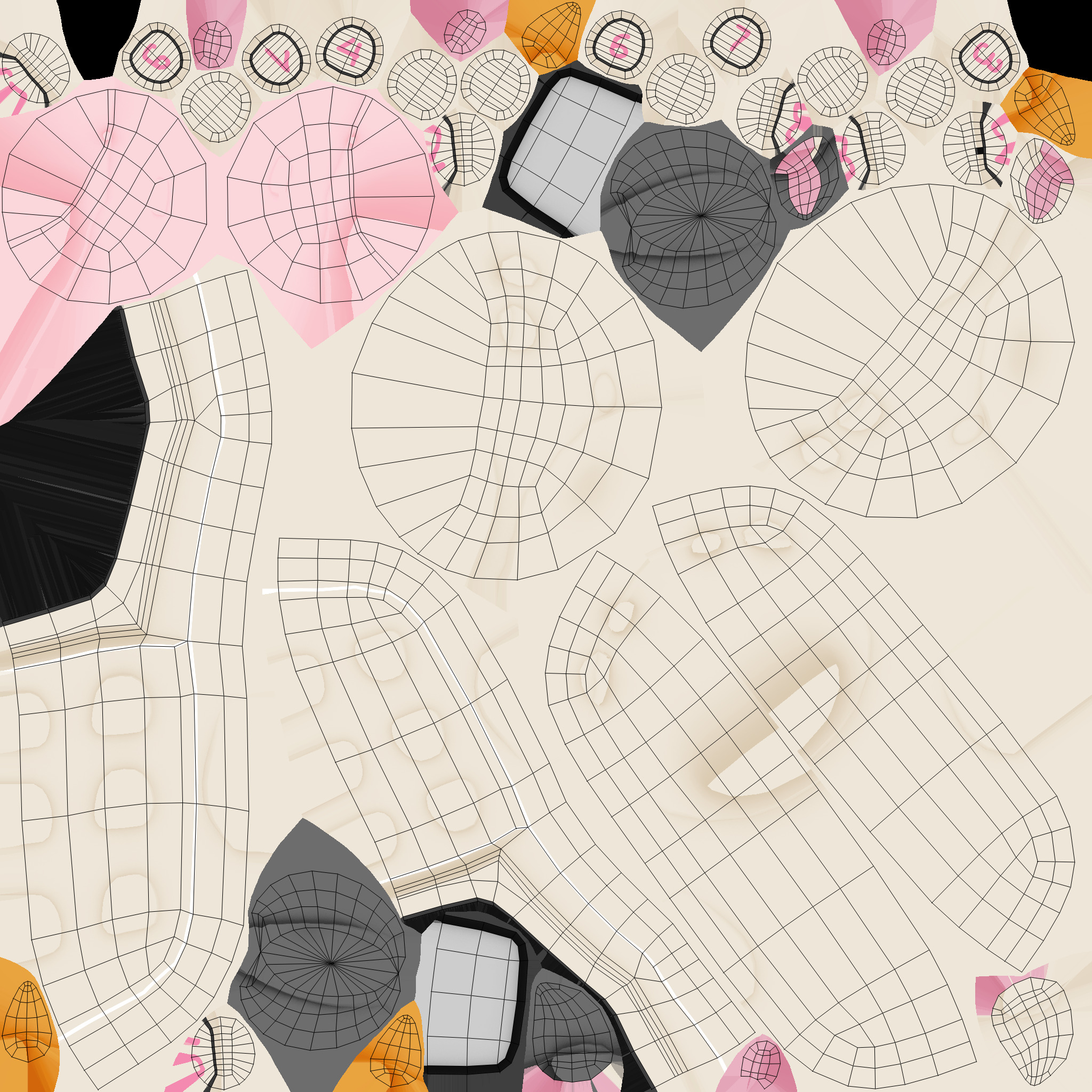 Cute Cow Phone Toy 3D Model - Stylized Cartoon Mobile Phone Low-poly 3D model_6