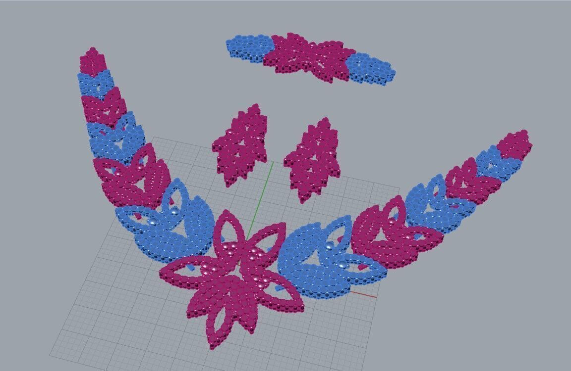 Gold Set  3D print model_4