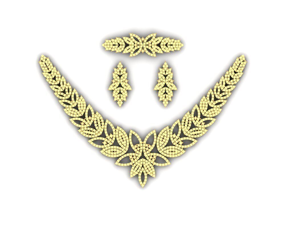 Gold Set  3D print model_1