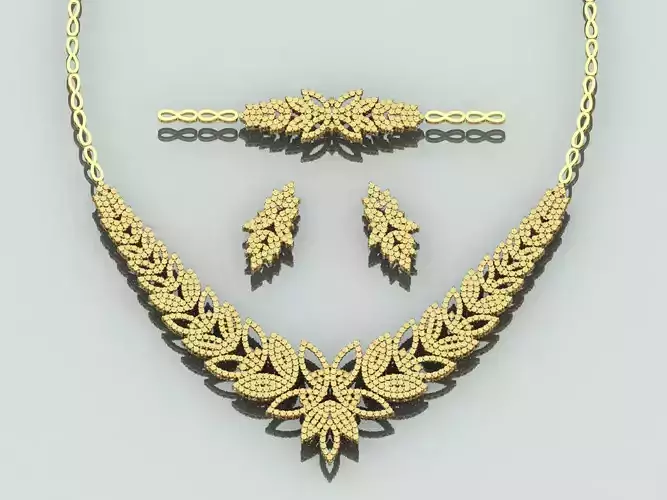 Gold Set  3D print model