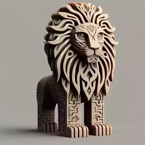 Totem Lion  Spirit of Courage and Power