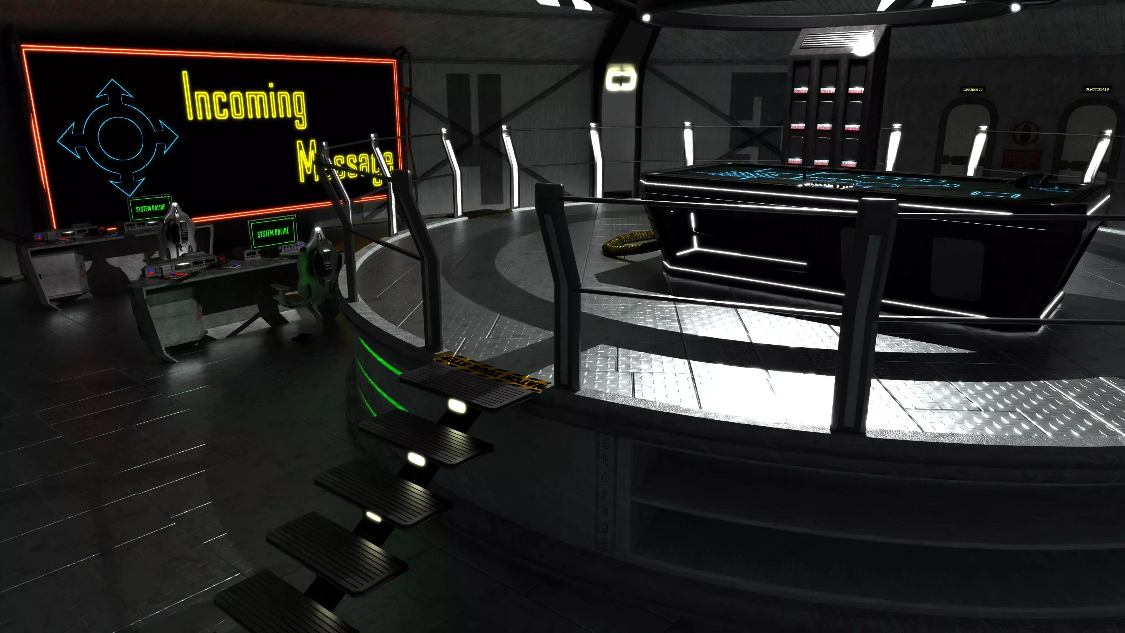 Command room pack 3D Model Collection_0