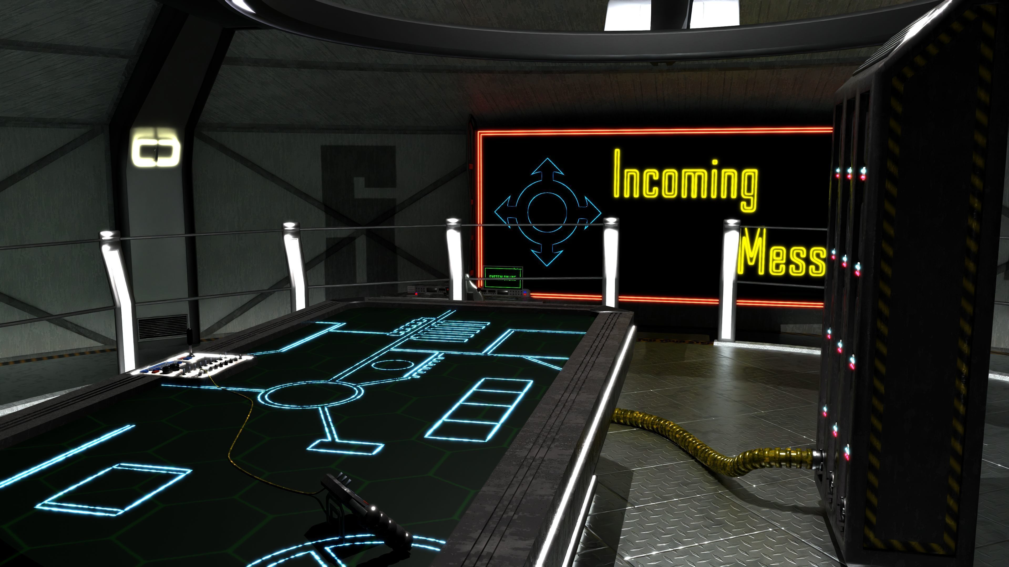 Command room pack 3D Model Collection_2