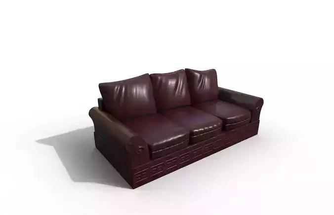 High-Quality 3D Sofa