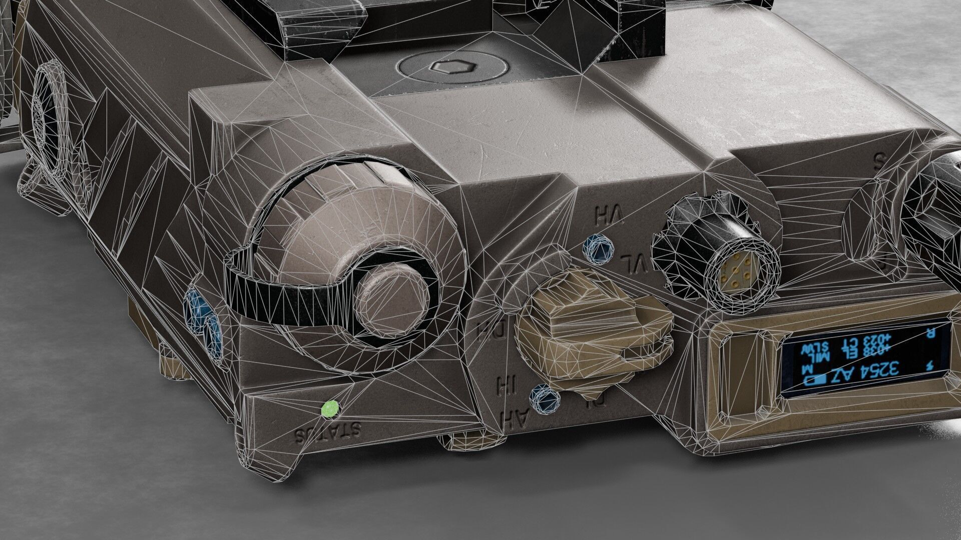 L3 Harris - SPEAR Rangefinder Low-poly 3D model_34