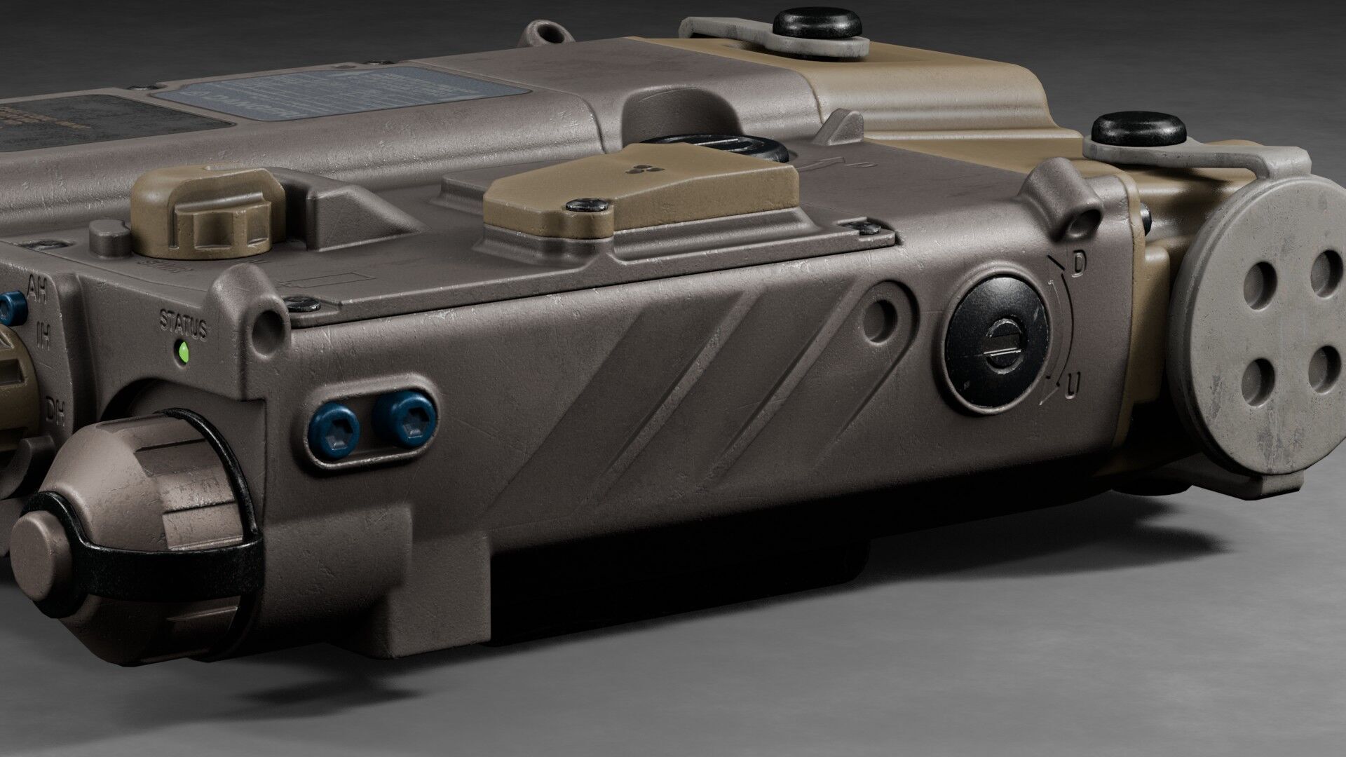 L3 Harris - SPEAR Rangefinder Low-poly 3D model_8