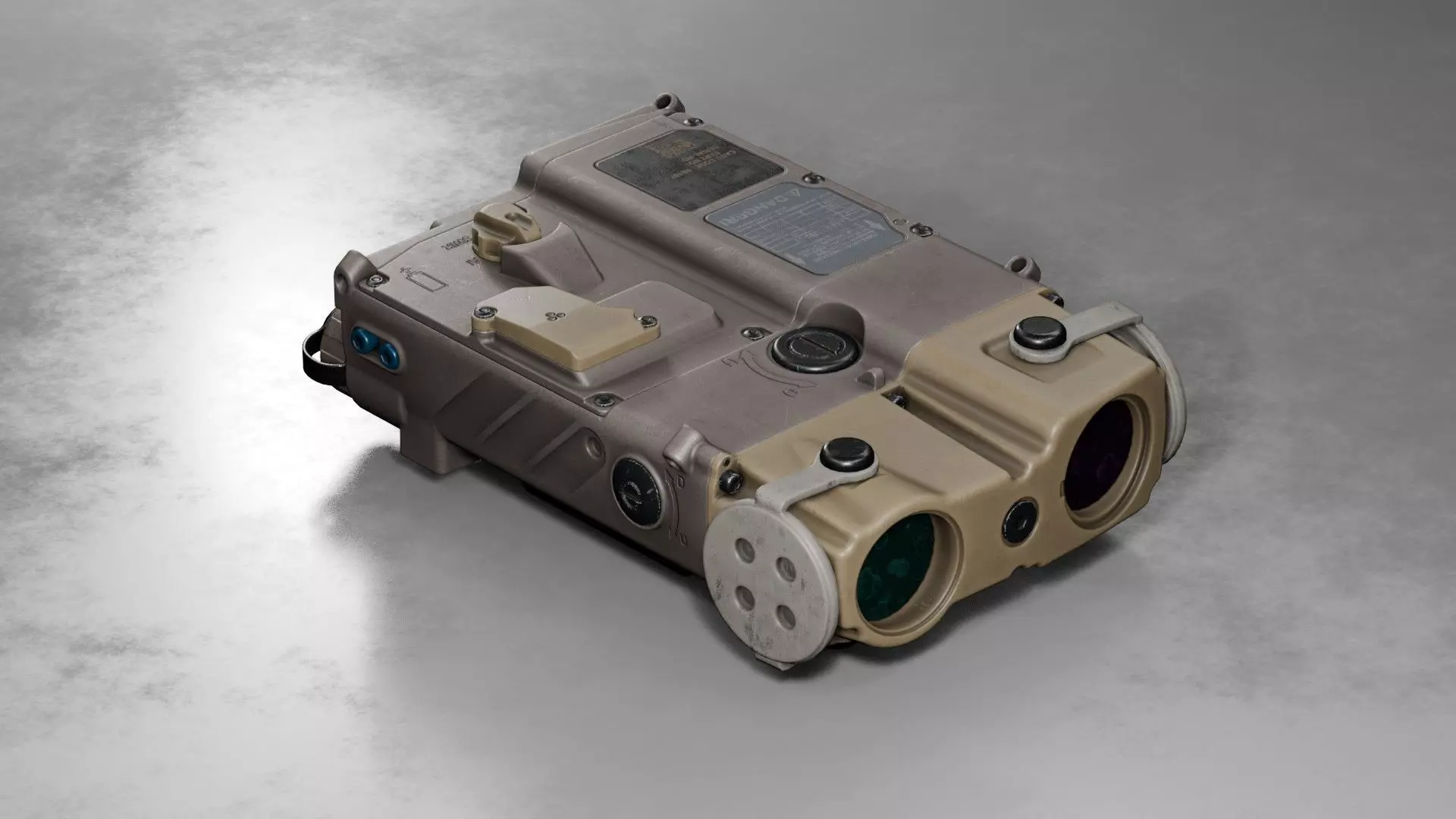 L3 Harris - SPEAR Rangefinder Low-poly 3D model_0