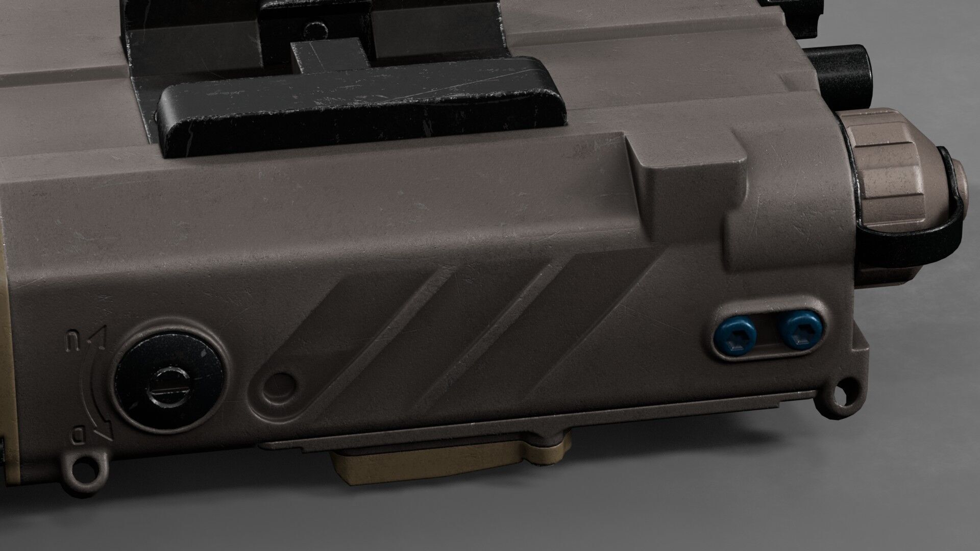 L3 Harris - SPEAR Rangefinder Low-poly 3D model_14