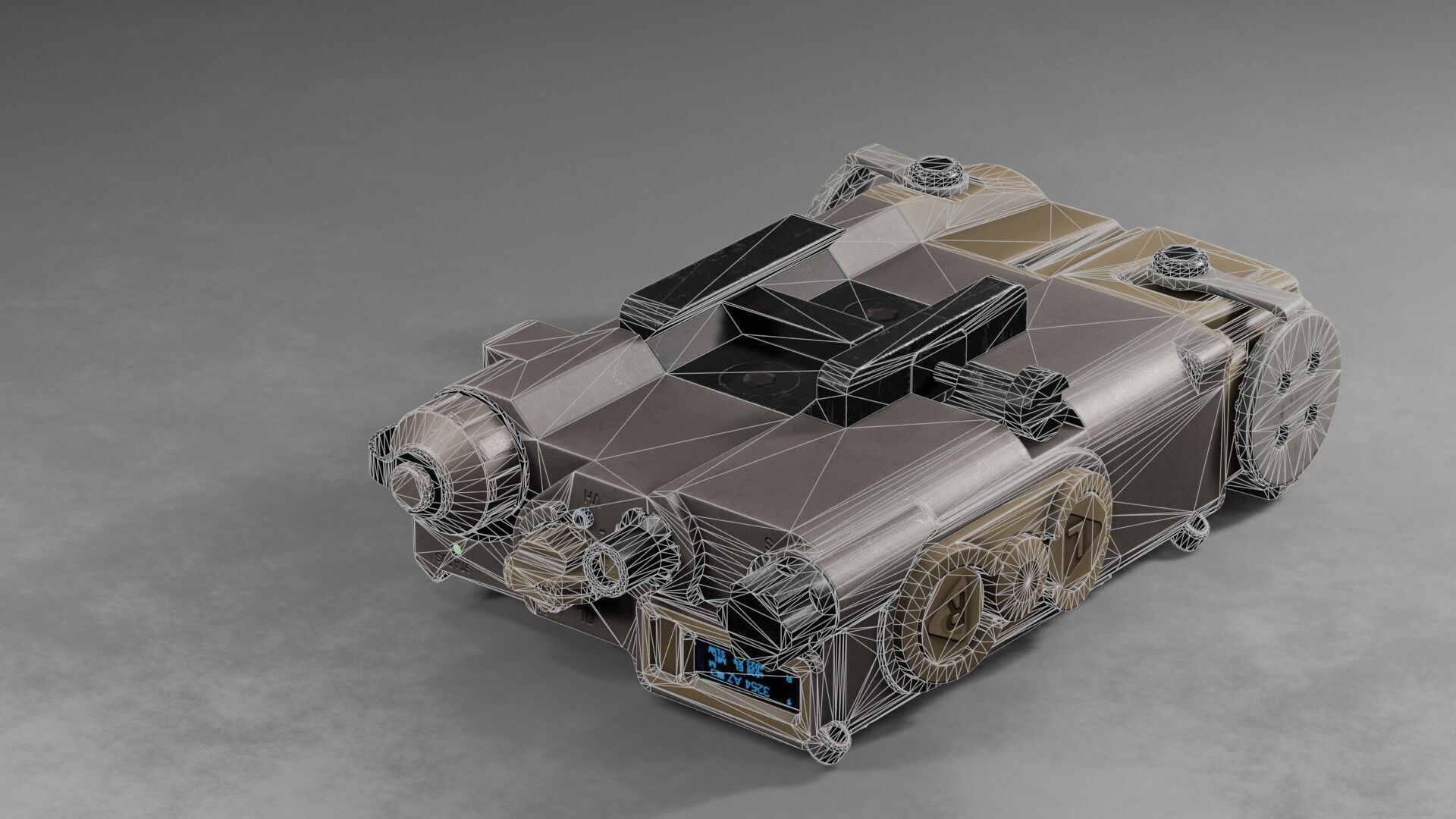 L3 Harris - SPEAR Rangefinder Low-poly 3D model_31