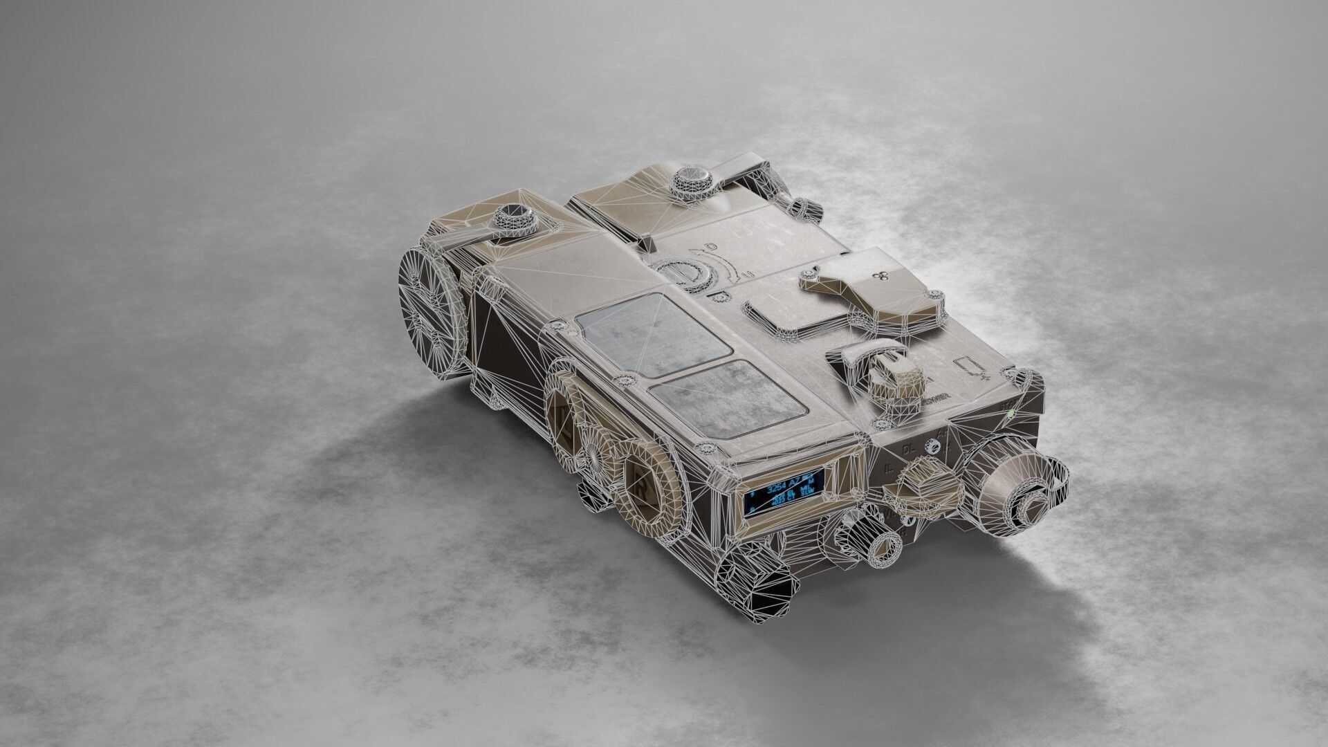 L3 Harris - SPEAR Rangefinder Low-poly 3D model_21