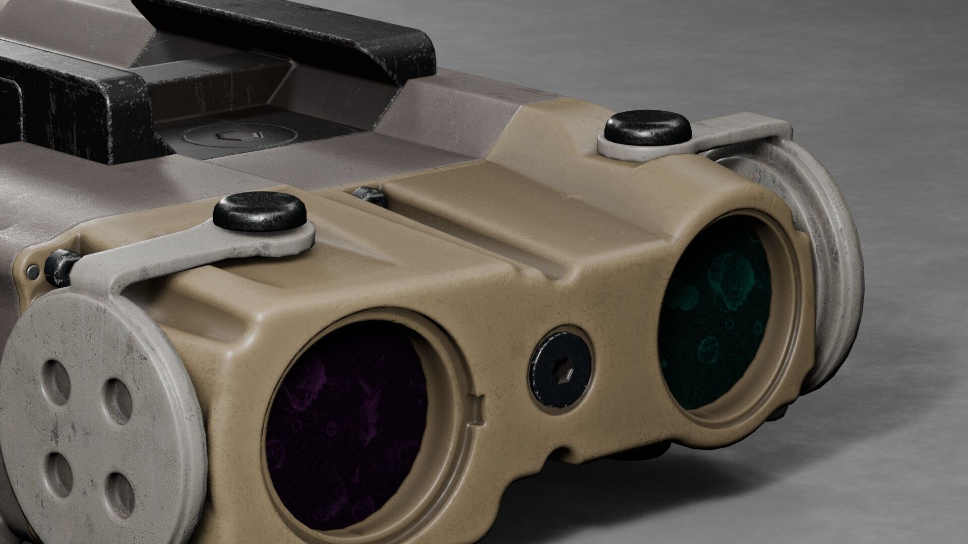 L3 Harris - SPEAR Rangefinder Low-poly 3D model_13