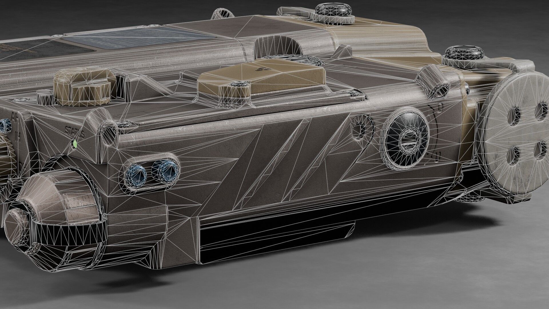 L3 Harris - SPEAR Rangefinder Low-poly 3D model_27