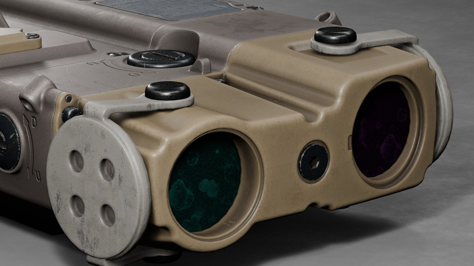 L3 Harris - SPEAR Rangefinder Low-poly 3D model_4