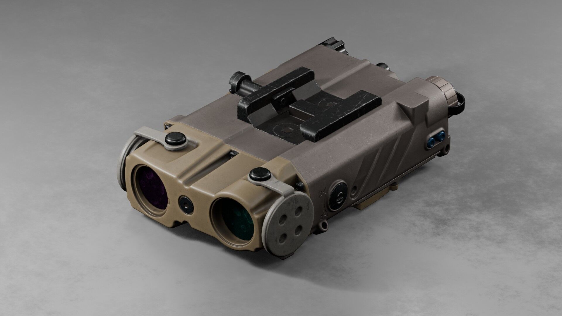 L3 Harris - SPEAR Rangefinder Low-poly 3D model_10