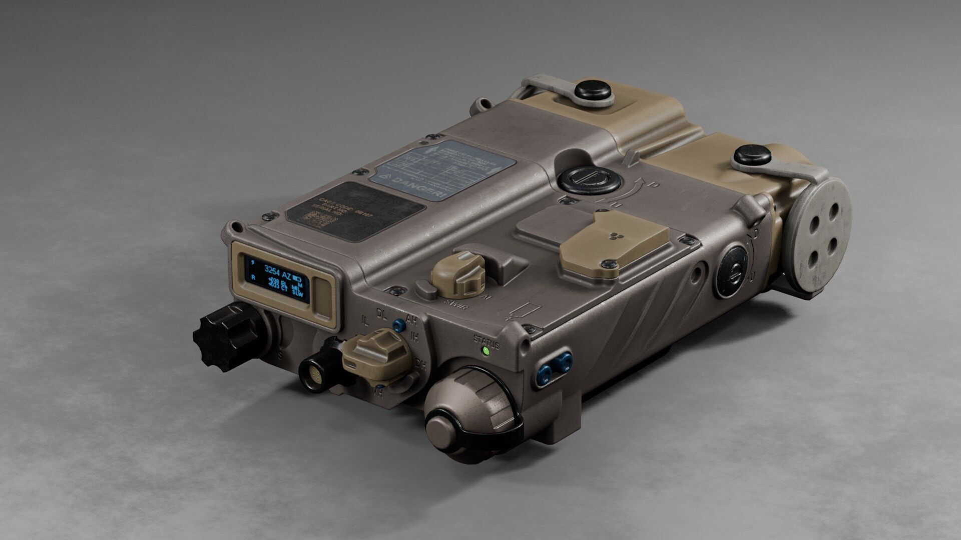 L3 Harris - SPEAR Rangefinder Low-poly 3D model_3