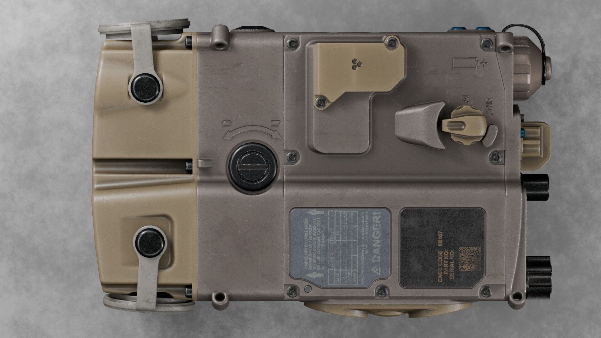 L3 Harris - SPEAR Rangefinder Low-poly 3D model_7