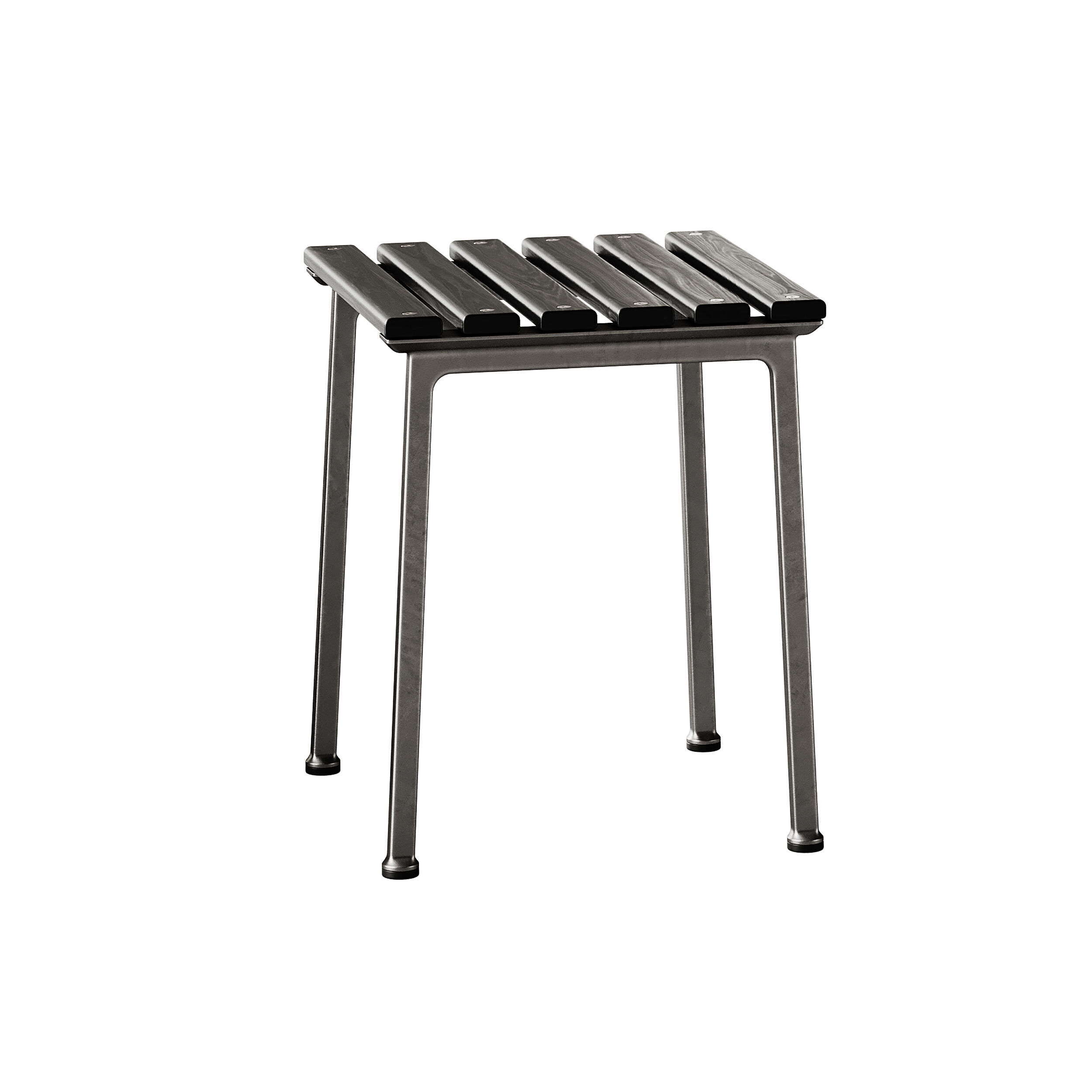 Traverse Garden Table and Stool by Hay 3D model_3