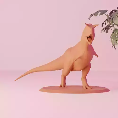  3D Printable Carnotaurus Miniature