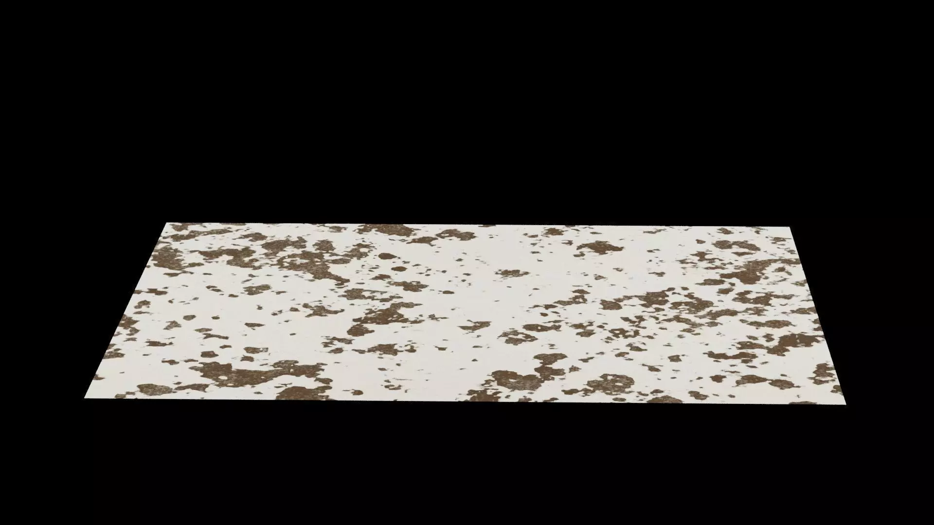 Stained Carpet Low-poly 3D model_0