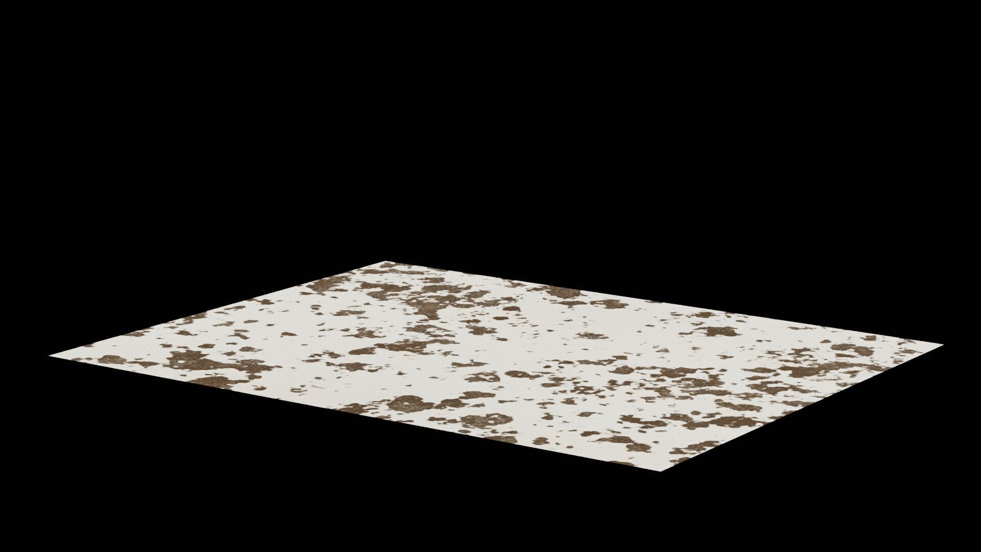 Stained Carpet Low-poly 3D model_2