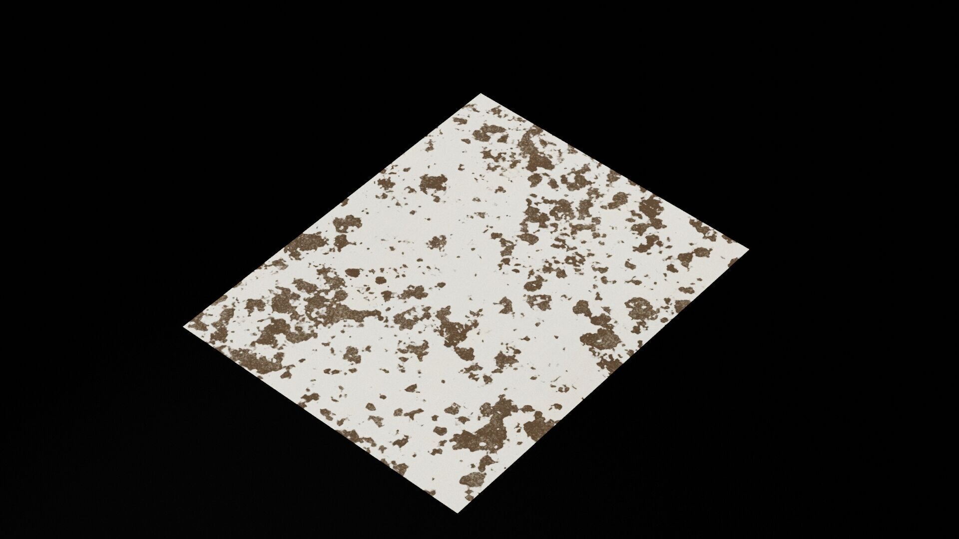 Stained Carpet Low-poly 3D model_1