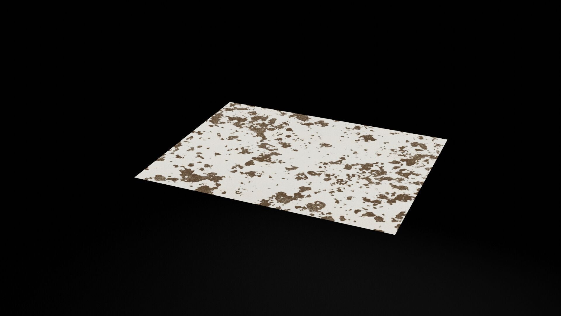 Stained Carpet Low-poly 3D model_6
