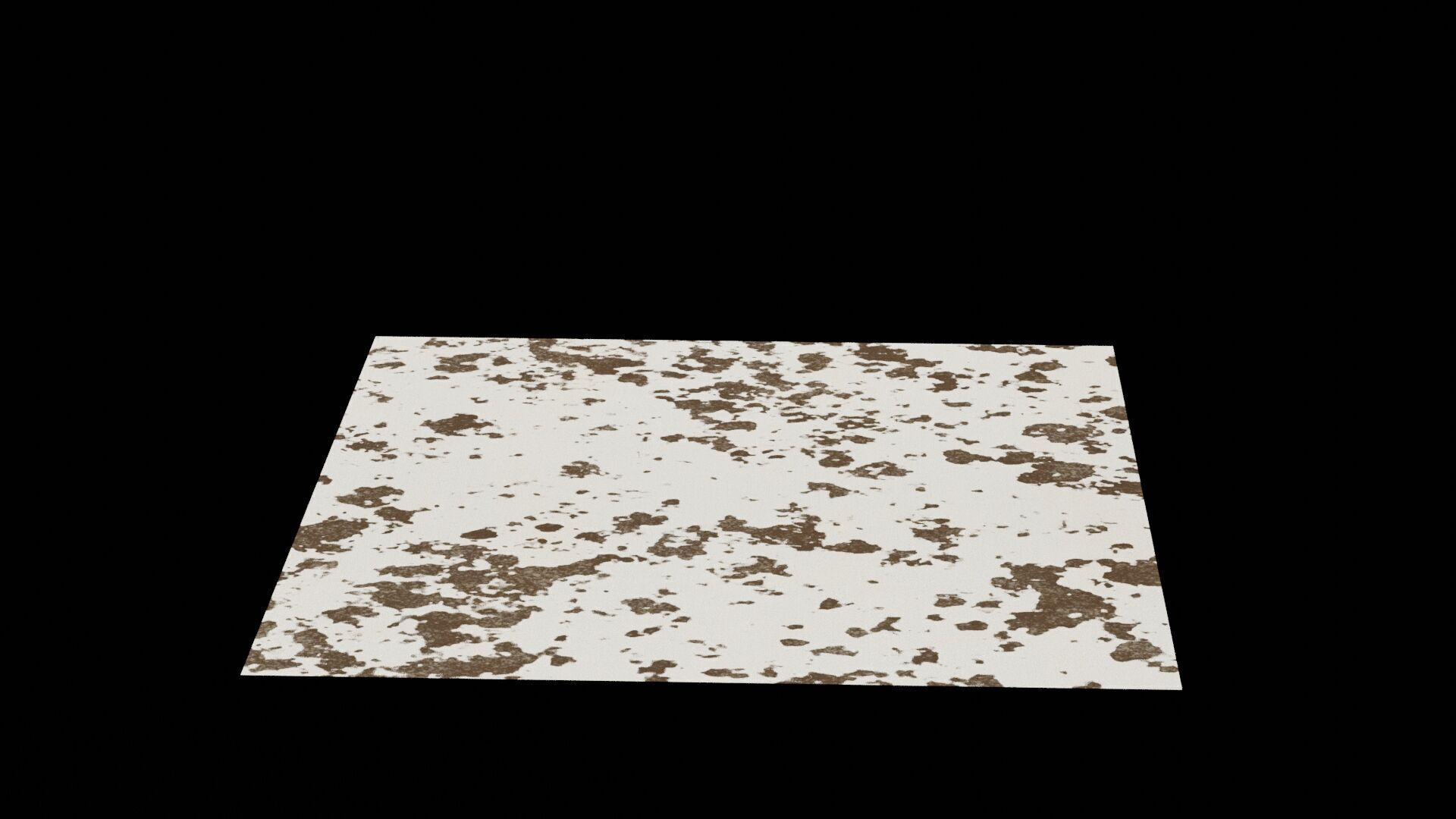 Stained Carpet Low-poly 3D model_3