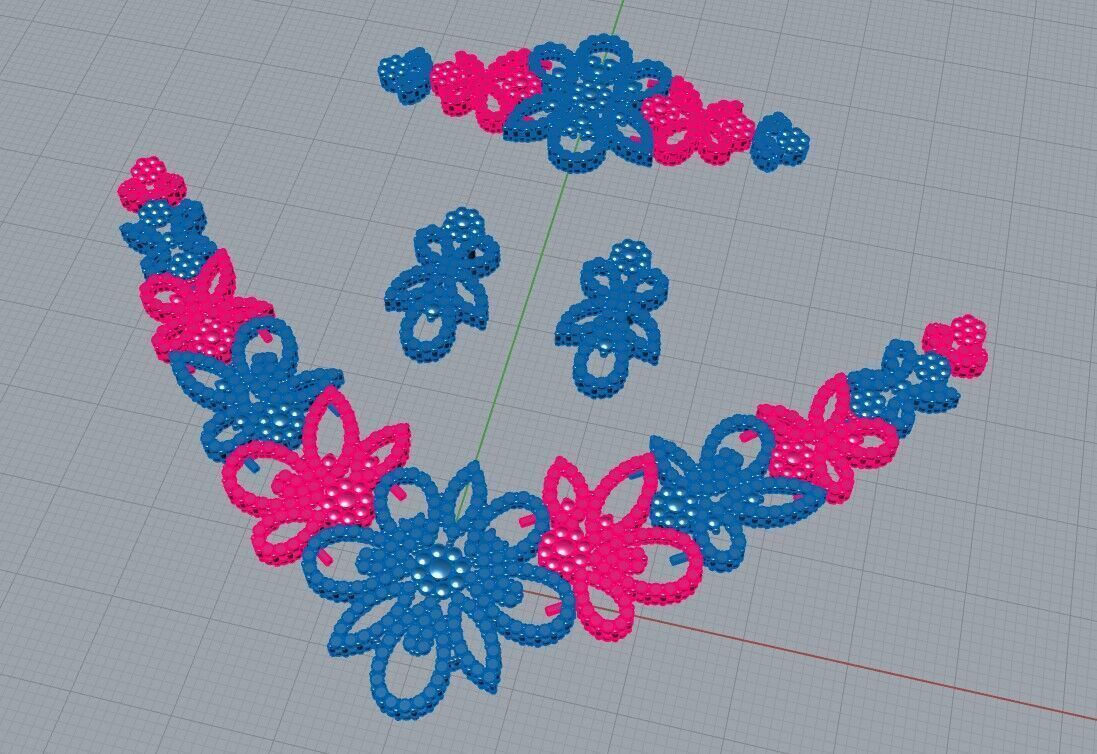 Gold Set  3D print model_4