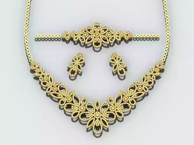 Gold Set  3D print model