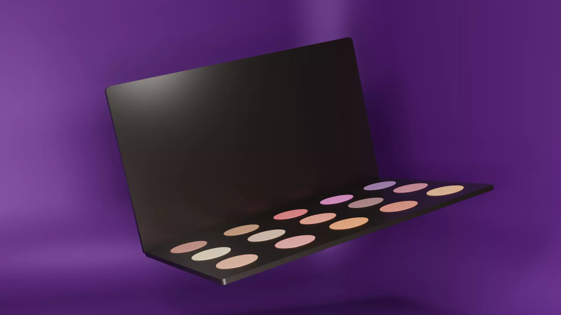 Eyeshadow 3d model 3D model