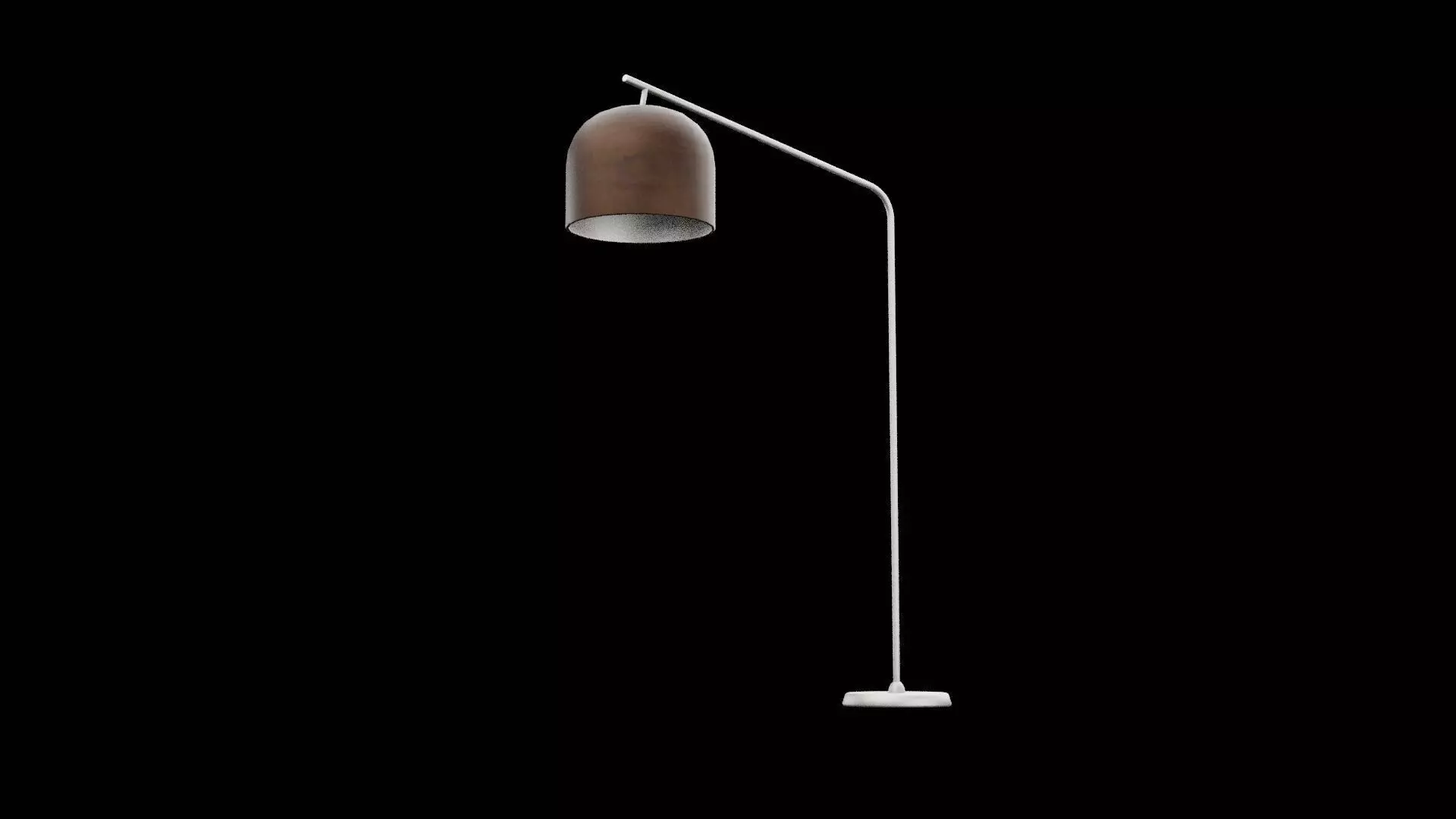 Living Room Lamp Low-poly 3D model_0