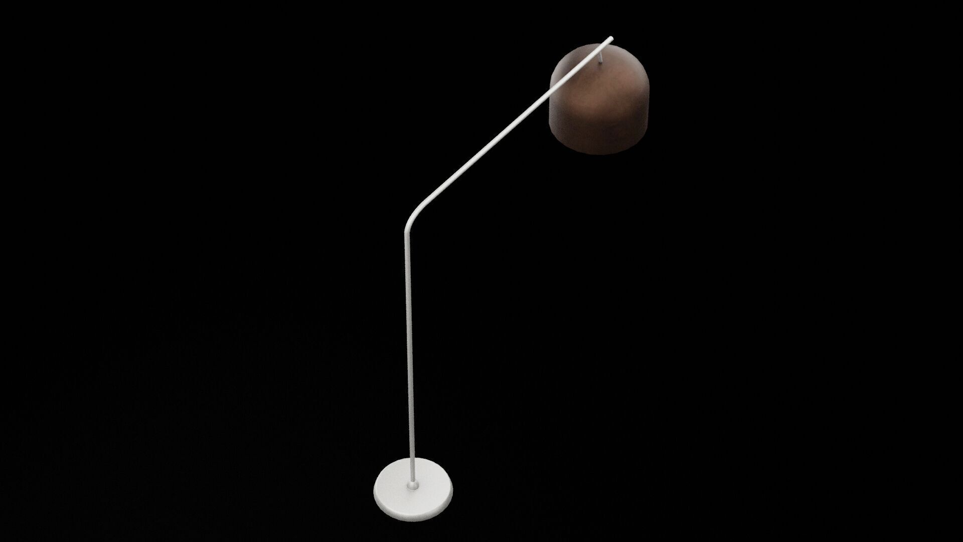 Living Room Lamp Low-poly 3D model_2