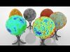 cosmic microwave background spheres - CMB Free 3D model_1