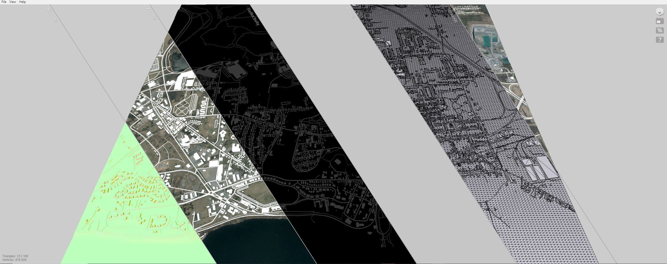 Cityscape Plattsburgh Clinton County New York United States 3D model_20