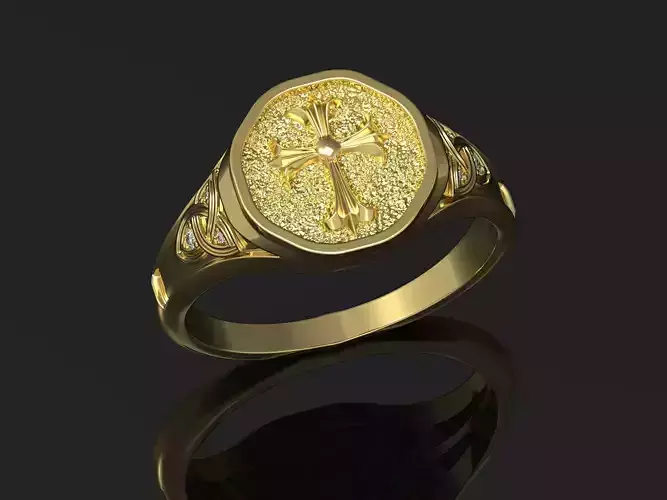 Cross Christian Ring 170