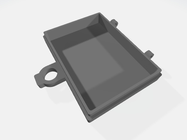 Replacement part IF553 Receiver Box for Kyosho MP10e MT10e 3D print model_2