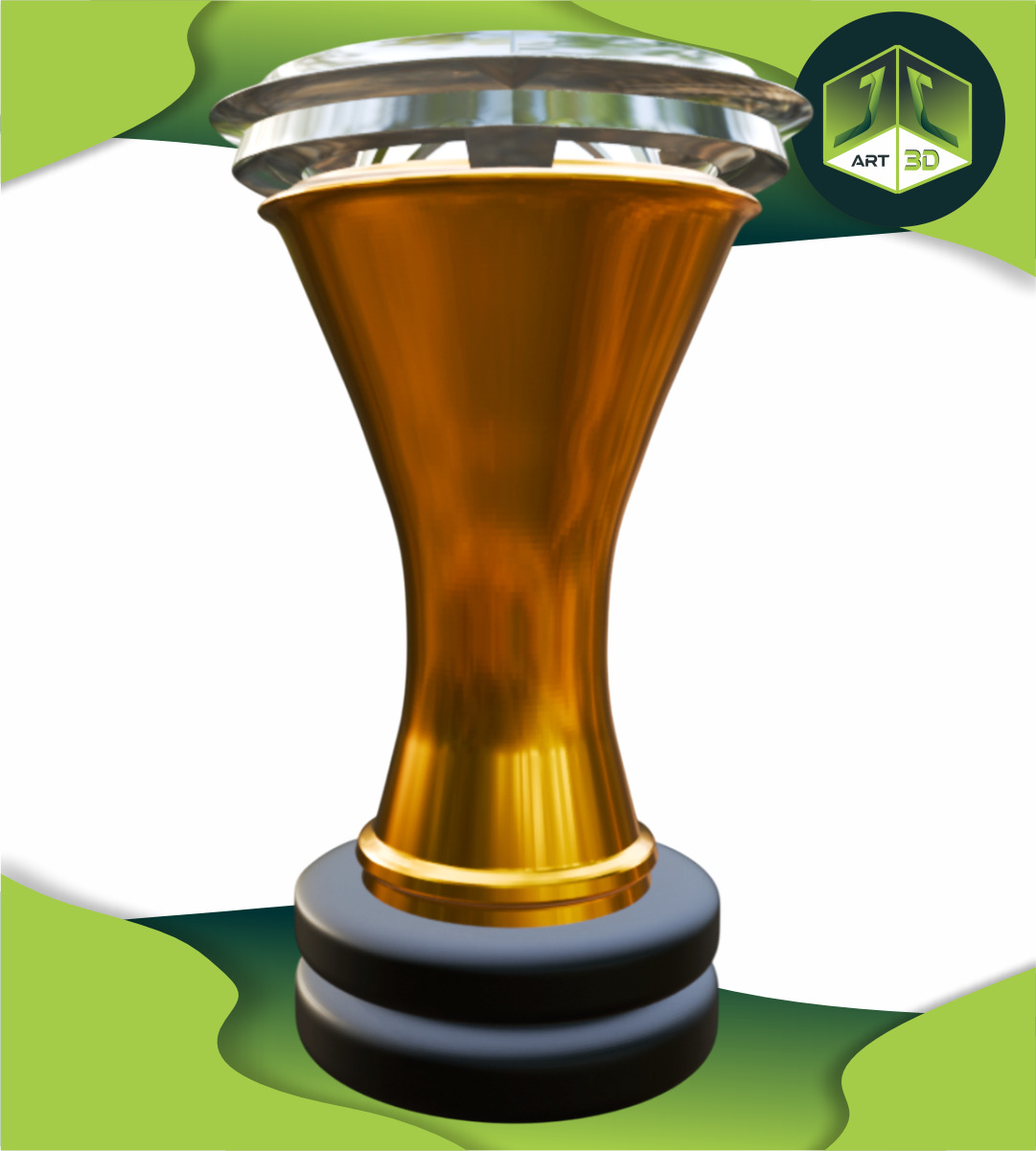 Premium 3D Printable Baseball Trophy - Files Ready 3D print model_3