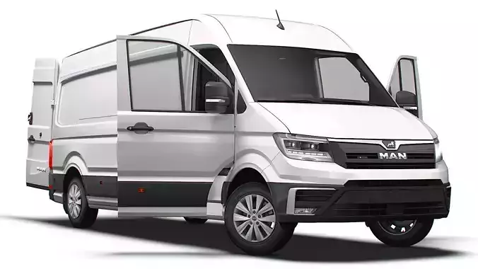 MAN TGE Van LWB HR HQInterior 2025 UKspec