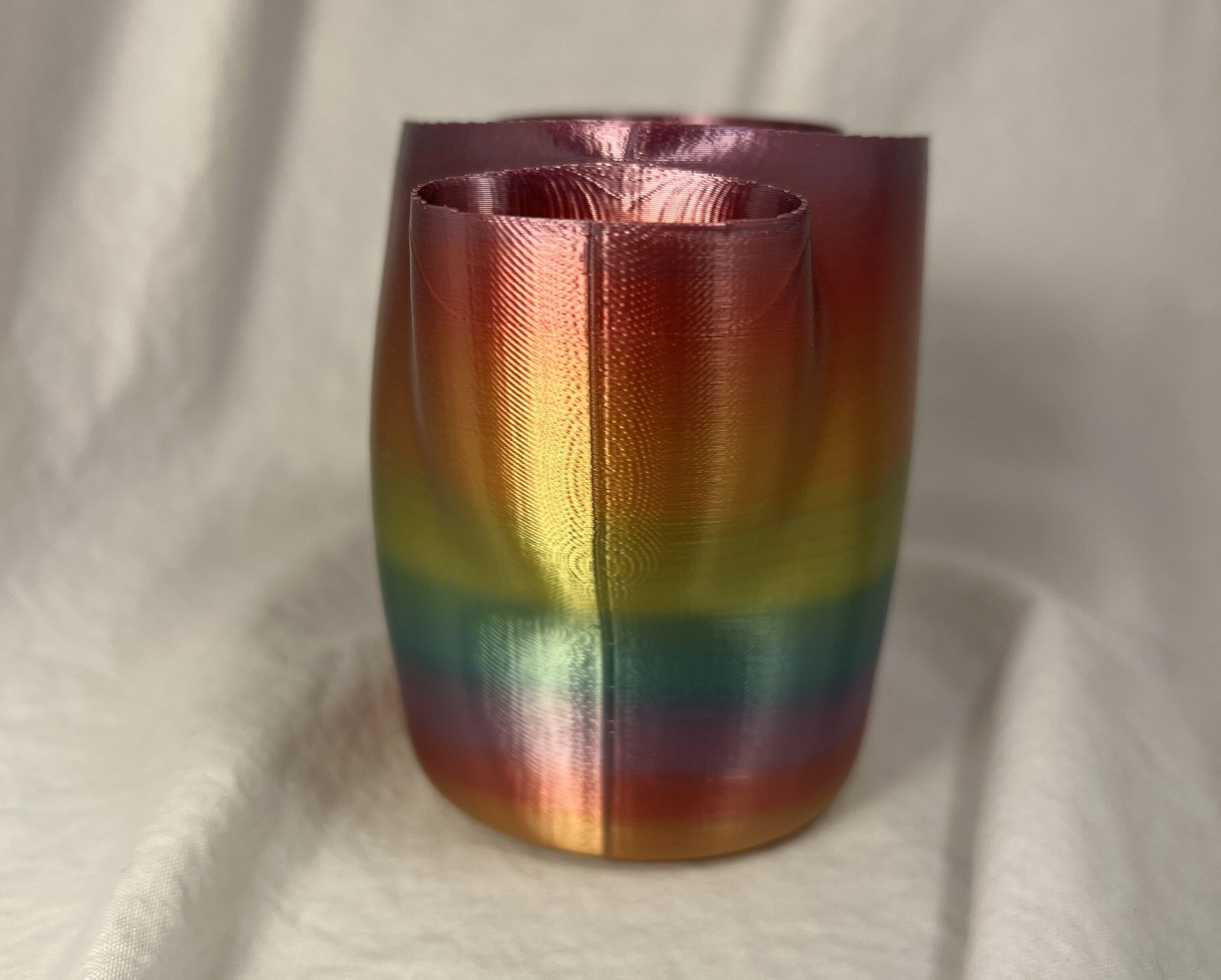 Teapot Shaped Pencil Holder 3d File 3D print model_7