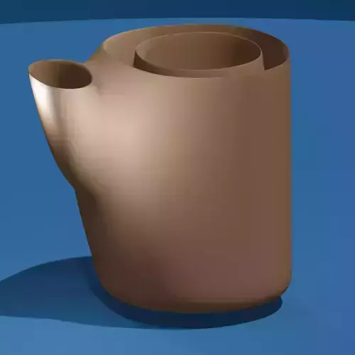 Teapot Shaped Pencil Holder 3d File
