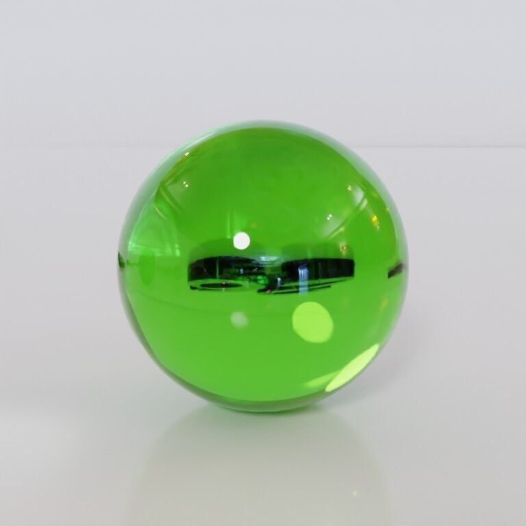 Glass marbles and palette in one Low-poly 3D model_26