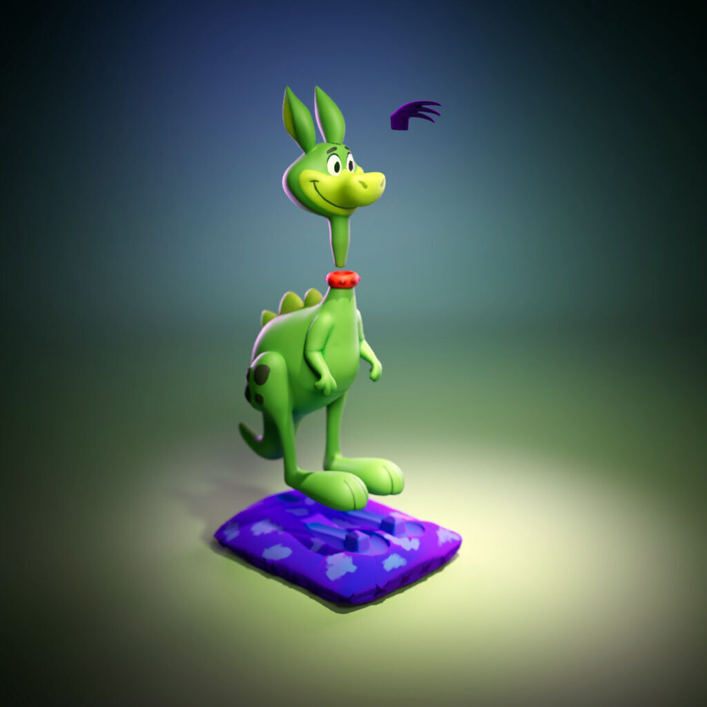 Hoppy - The Flintstones 3D print model_5